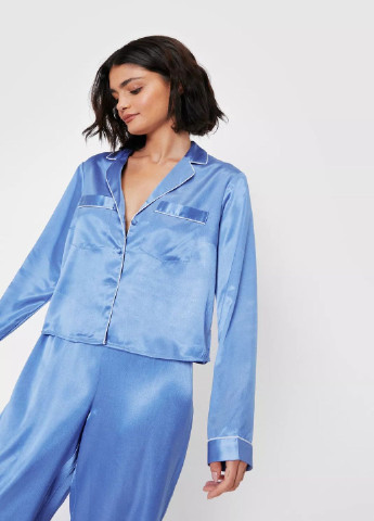 Голубая всесезон пижама Nasty Gal