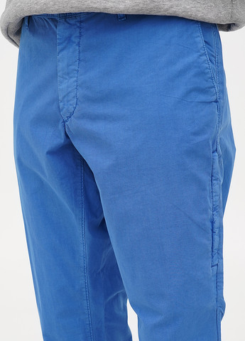 Синие кэжуал демисезонные прямые брюки Michael Kors