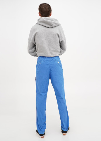 Синие кэжуал демисезонные прямые брюки Michael Kors