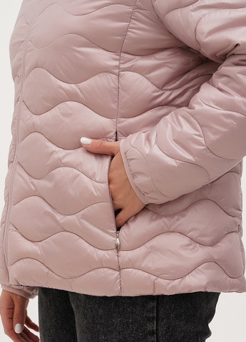 Рожева демісезонна куртка двостороння Minority