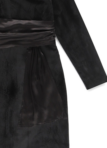 Чорна кежуал сукня силуетна Morgan однотонна