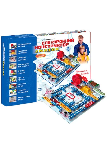 Електронний конструктор 999 схем Construction Kits ZNATOK (253142289)