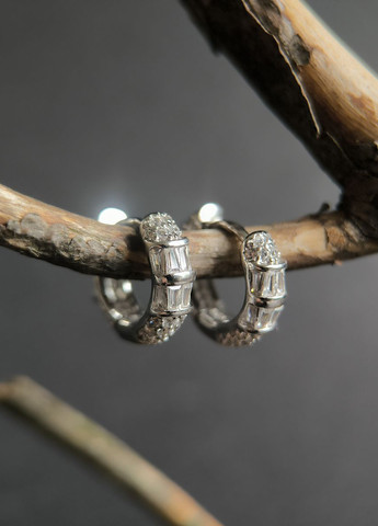 Серьги Silver Flame (350941491)