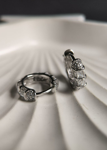 Серьги Silver Flame (350941491)