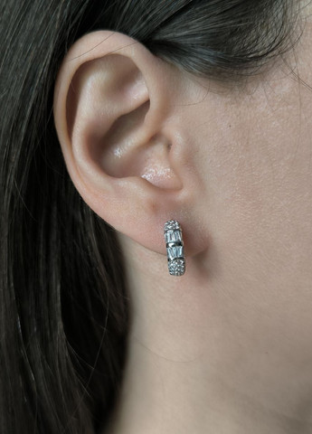 Серьги Silver Flame (350941491)