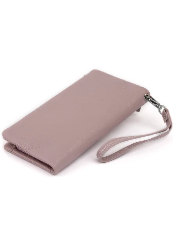 Жіночий шкіряний гаманець-клатч 20,8х10х2 см st leather (252133431)