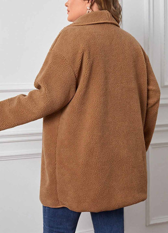 Песочное демисезонное Пальто оверсайз SHEIN