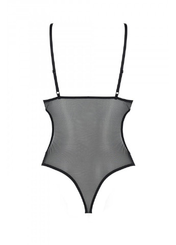 Боді з ажурним ліфом Christa Body black XXL/XXXL — Passion (255459591)