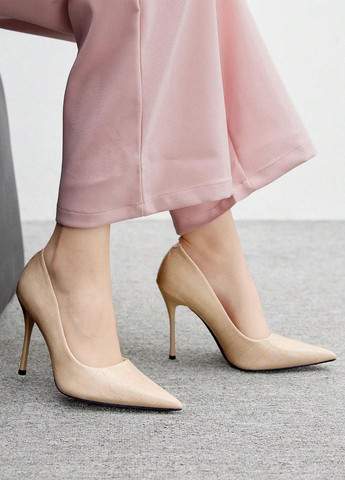 SHEIN Туфлі туфлі-човники кремовий з штучна шкіра, китай — демісезон (365779235)