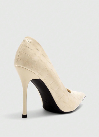 SHEIN Туфлі туфлі-човники кремовий з штучна шкіра, китай — демісезон (365779235)