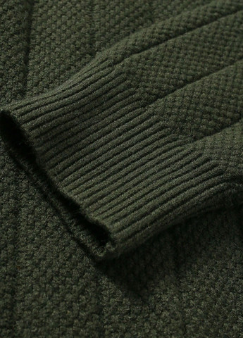 Серо-зеленый демисезонный кардиган SHEIN