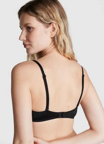 Чорний демісезонний комплект (бюстгальтер, трусики) Victoria's Secret