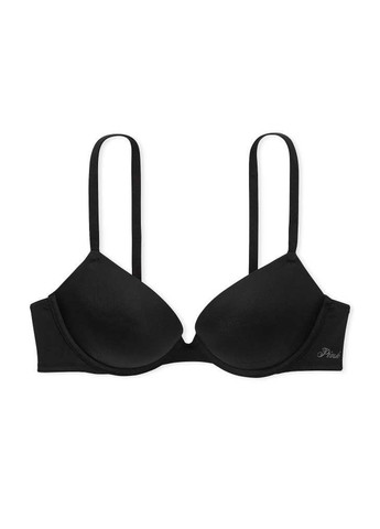 Чорний демісезонний комплект (бюстгальтер, трусики) Victoria's Secret