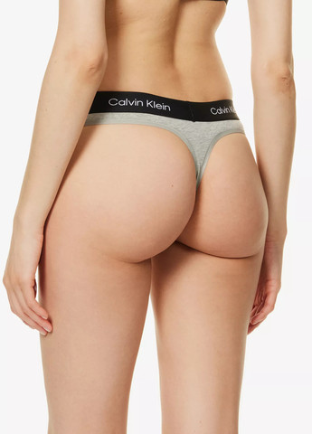 Серый демисезонный комплект (бюстгальтер, трусики) Calvin Klein