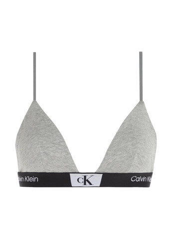 Серый демисезонный комплект (бюстгальтер, трусики) Calvin Klein