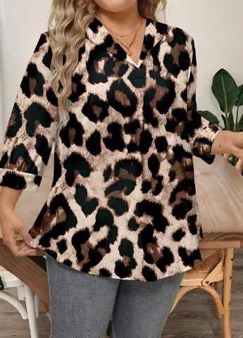Комбінована блуза SHEIN