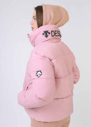 Розовая демисезонная куртка короткая sp descente No Brand