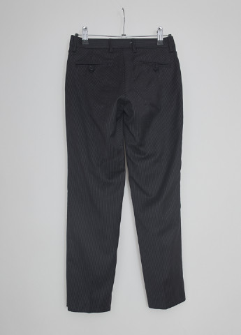 Черные классические демисезонные брюки со средней талией Hackett