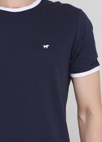 Темно-синя літня футболка Mustang
