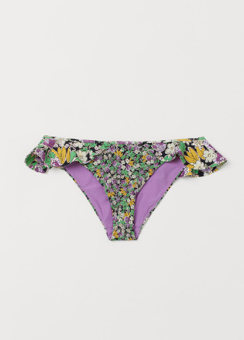 Цветные купальные трусики с цветочным принтом H&M