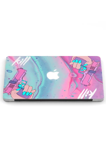 Чехол пластиковый для Apple MacBook Air 13 A1466 / A1369 Убийство (Kill) (6351-1636) MobiPrint (218347891)