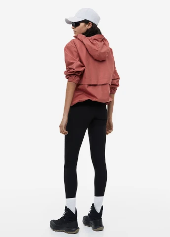 Черные демисезонные леггинсы H&M