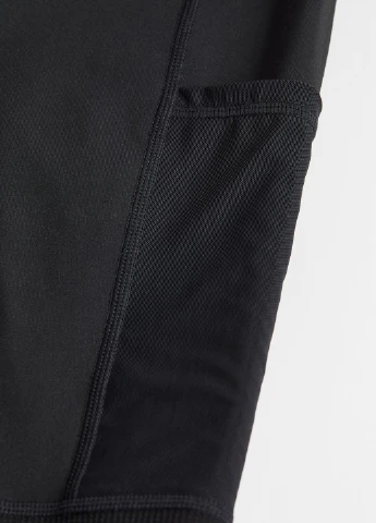 Черные демисезонные леггинсы H&M