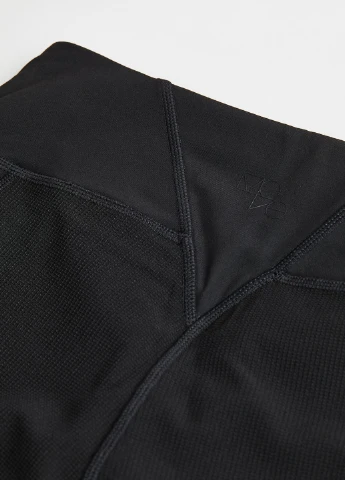Черные демисезонные леггинсы H&M