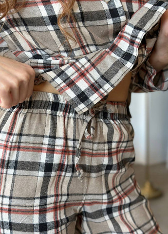 Комбінована всесезон піжама (сорочка, штани) сорочка + брюки NOVA VEGA