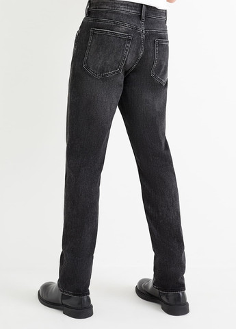 Темно-серые демисезонные регюлар фит джинсы C&A