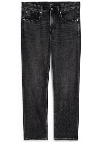 Темно-серые демисезонные регюлар фит джинсы C&A