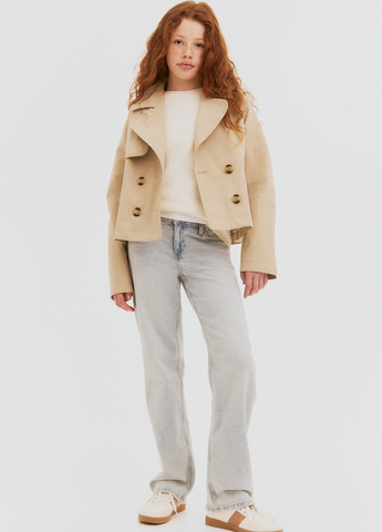Плащ H&M тренчкот на гудзиках демісезон (369944408)