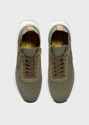 Оливковые летние кроссовки Mexx