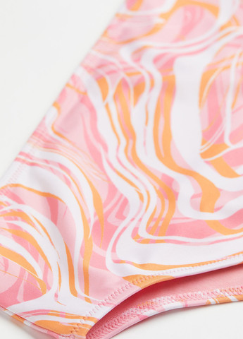 Цветные купальные трусики-плавки с абстрактным узором H&M