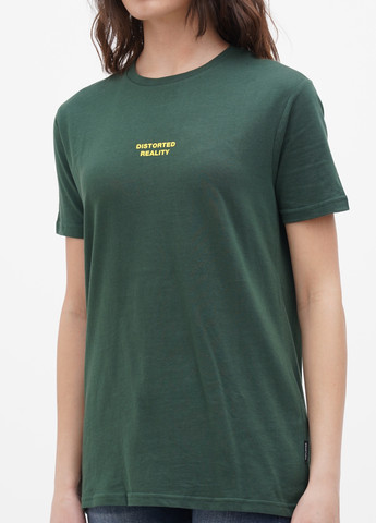 Темно-зеленая летняя футболка Yourturn