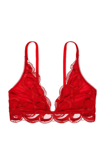 Красный демисезонный комплект (бюстгальтер, трусики) Victoria's Secret