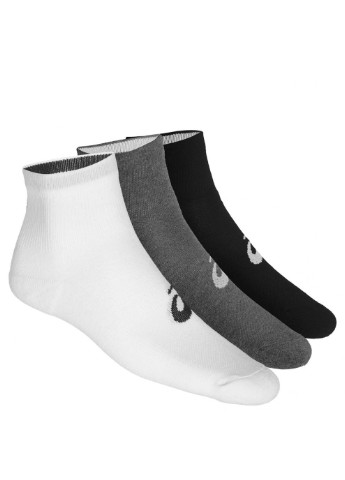 Носки Quarter Sock 3-pack 43-46 white/gray/black 155205-0701 Asics (253683789)
