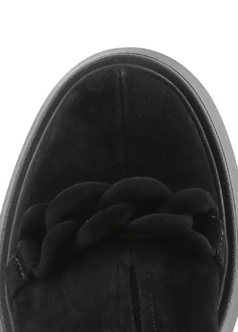Осенние ботинки челси Le'BERDES с цепочками из натуральной замши