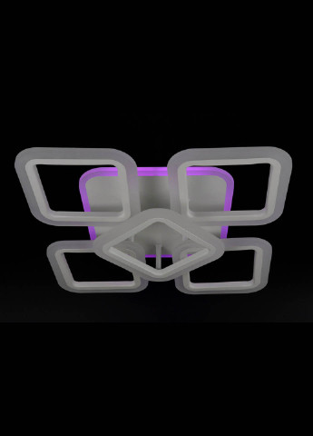 Люстра потолочная LED с пультом A2400/4+1S-RGB-wh Белый 11х41х55 см. Handmade (234539858)