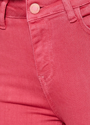 Розовые кэжуал демисезонные зауженные брюки KOTON