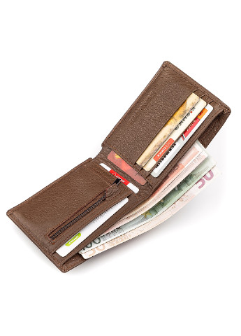 Чоловічий шкіряний гаманець 11,5х9х2,5 см st leather (252129927)