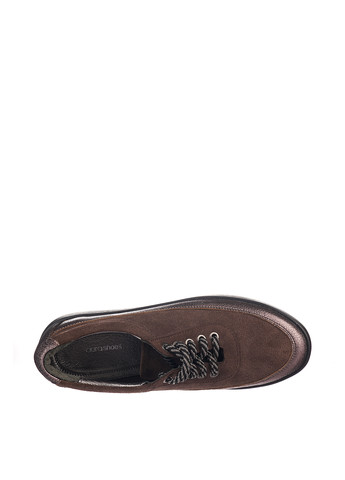 AURA Туфли кофейный з натуральная замша, натуральная кожа, украина — демисезон (329522704)