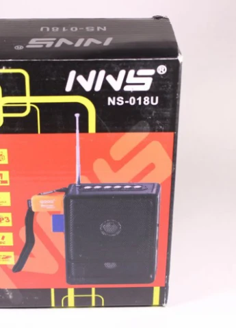 Колонка портативная NS-018U 3Вт USB, SD, FM радио, черная (NS-018U) XPRO (253517592)