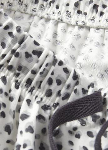 Комбинированные домашние демисезонные прямые брюки C&A