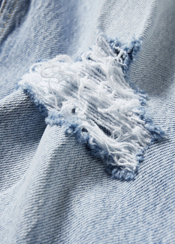 Голубые демисезонные регюлар фит джинсы C&A