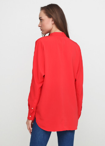 Яскраво-червона демісезонна блуза Ralph Lauren