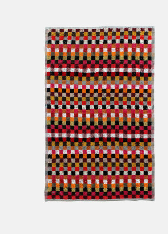 Bulgaria-Tex полотенце махровое для кухни mosaico,(красный, горчичный,коричневый, розовый цвет), жаккардовое, размер 60x40 cm комбинированный производство - Болгария