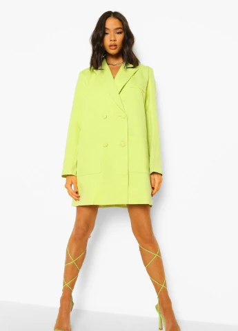 Салатова сукня Boohoo