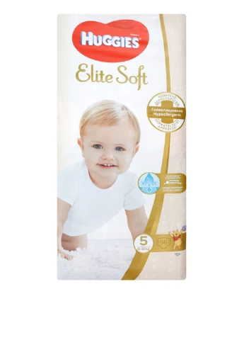 Підгузки Elite Soft 5 (12-22 кг) Мега 56 шт Huggies (248204617)
