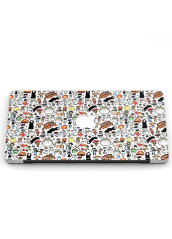 Чохол пластиковий для Apple MacBook Pro Retina 15 A1398 My neighbor Totoro and Spirited Away (6353-2392) MobiPrint (218857953)